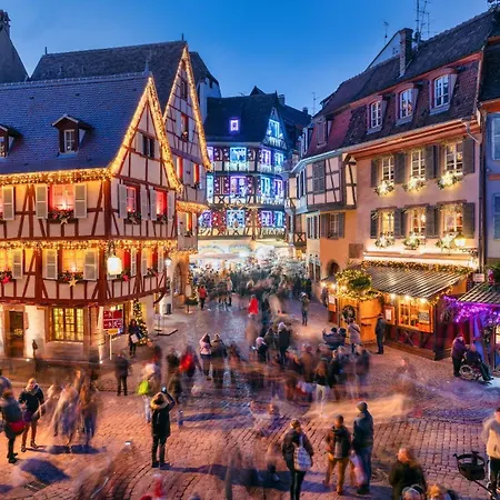 Prázdninový dům Just In Colmar, Maison Complete Avec Parking Prive Colmar