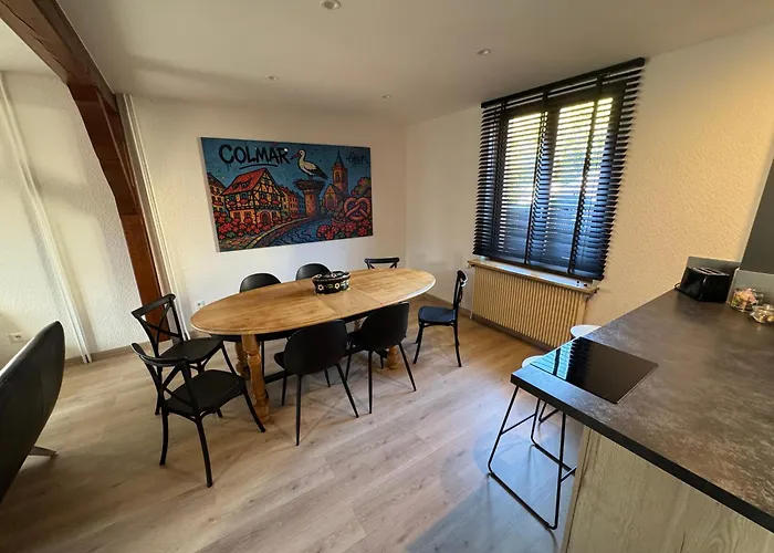 Ferienhaus Just In Colmar, Maison Complete Avec Parking Prive *